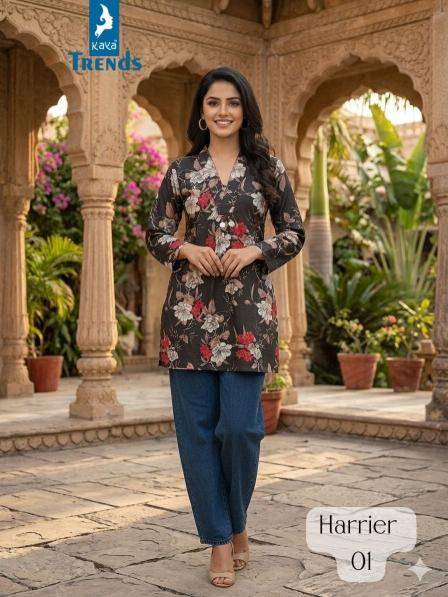 Kaya harrier cotton short top Kurti manufacturers in Mumbai